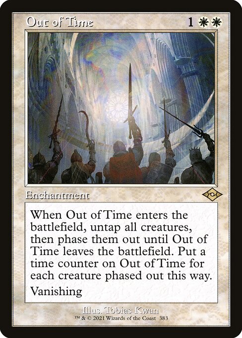 Out of Time from Modern Horizons 2