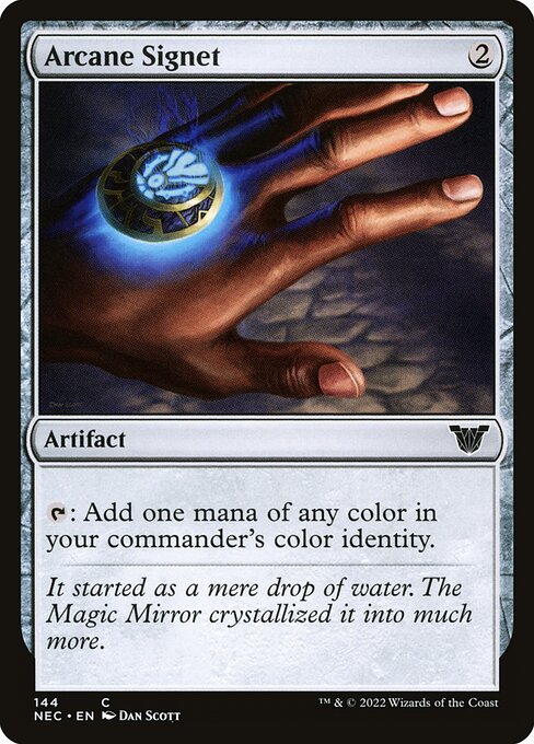 Arcane Signet from Neon Dynasty Commander