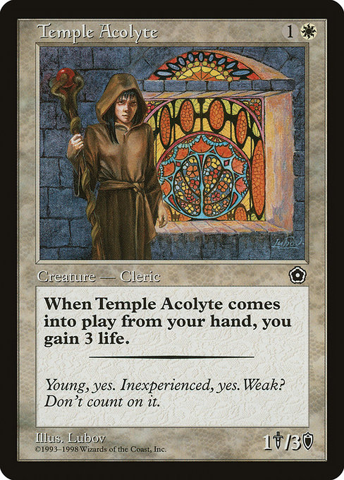 Temple Acolyte from Portal Second Age