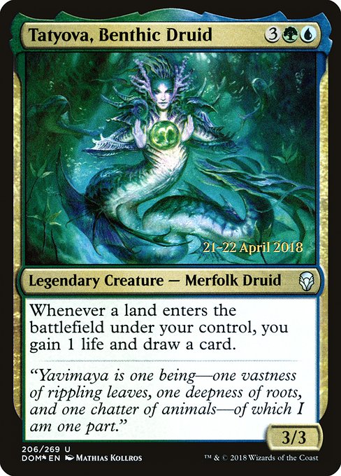Tatyova, Benthic Druid from Dominaria Promos