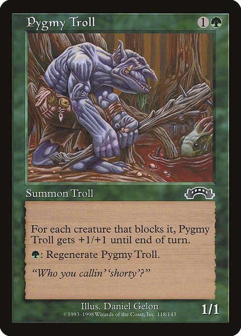 Pygmy Troll highlighted card art
