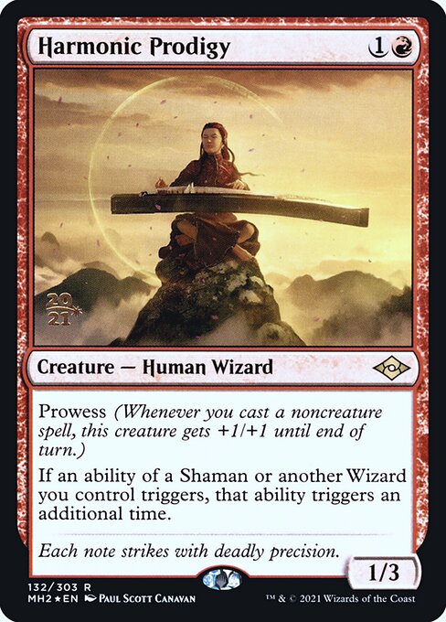 Harmonic Prodigy from Modern Horizons 2 Promos
