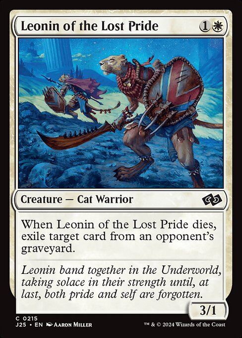 Leonin of the Lost Pride highlighted card art