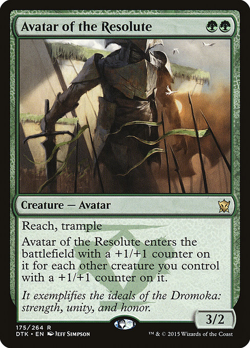 Avatar of the Resolute from Dragons of Tarkir