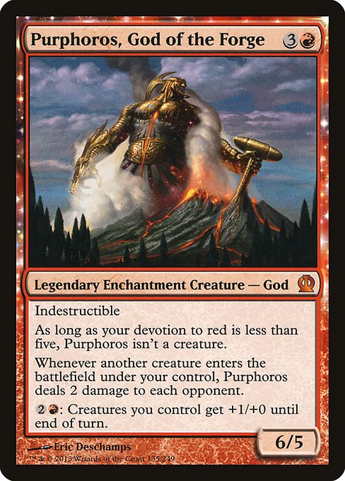 Purphoros, God of the Forge from Theros
