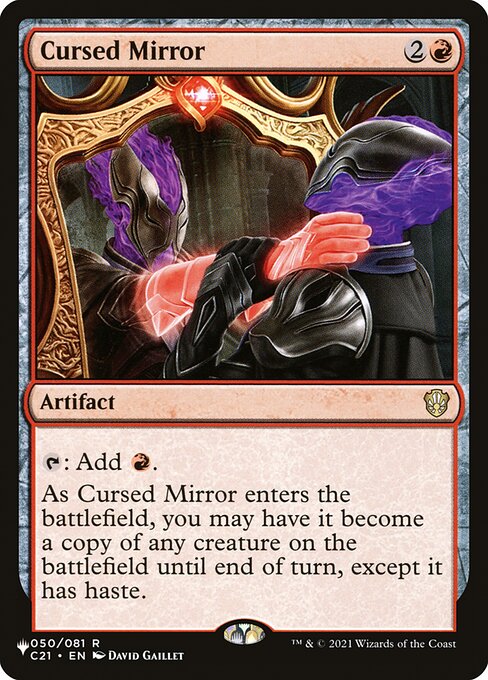 Cursed Mirror from The List