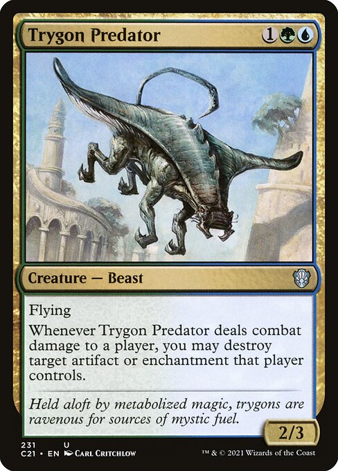Trygon Predator from Commander 2021