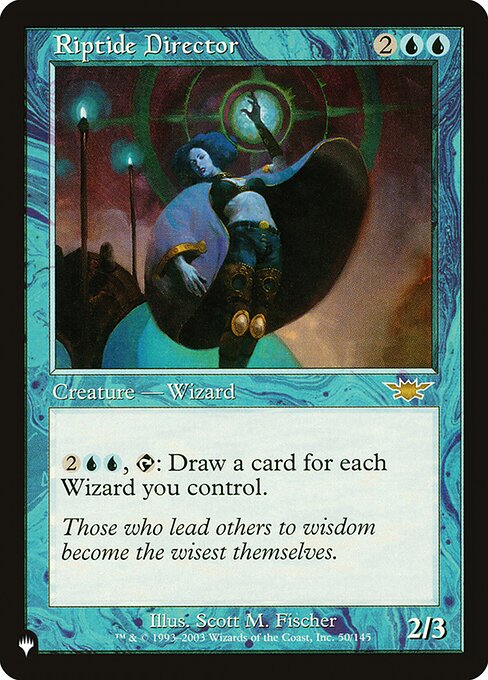 Riptide Director highlighted card art