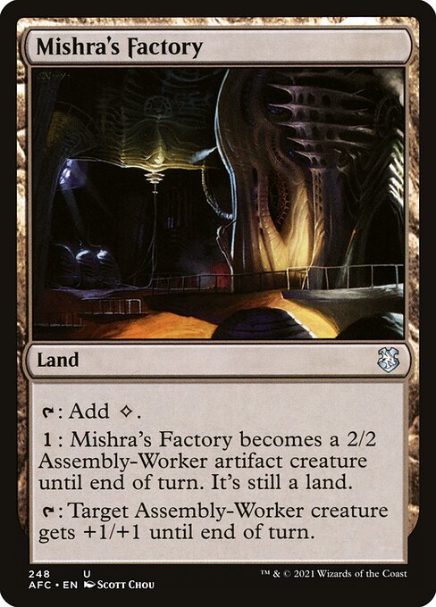 Mishra's Factory from Forgotten Realms Commander