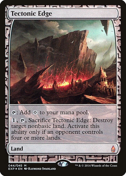 Tectonic Edge from Zendikar Expeditions