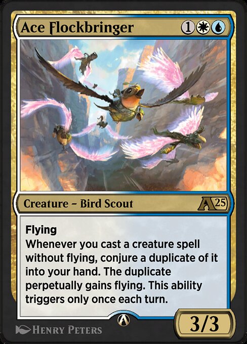 Ace Flockbringer highlighted card art