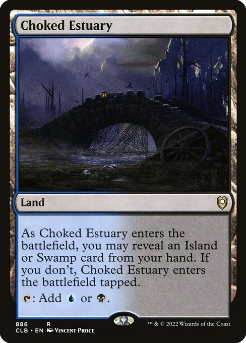 Choked Estuary from Commander Legends: Battle for Baldur's Gate