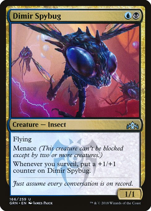 Dimir Spybug from Guilds of Ravnica