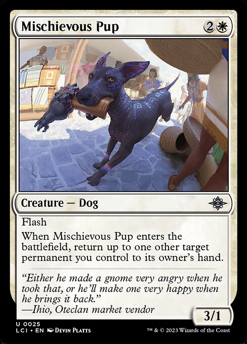 Mischievous Pup from The Lost Caverns of Ixalan