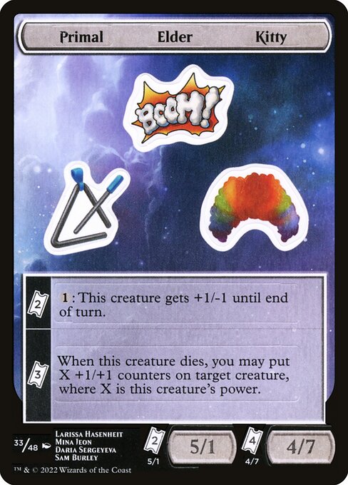 Primal Elder Kitty highlighted card art