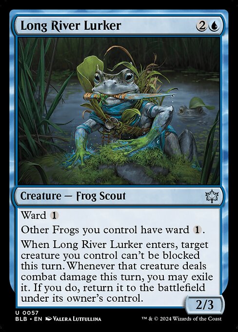 Long River Lurker highlighted card art