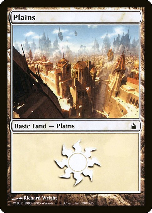 Plains from Ravnica: City of Guilds