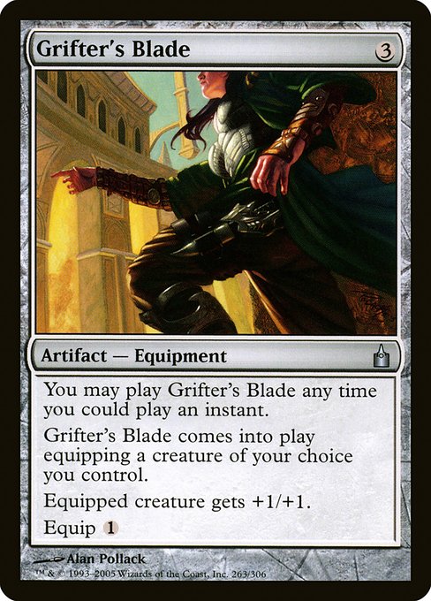 Grifter's Blade highlighted card art