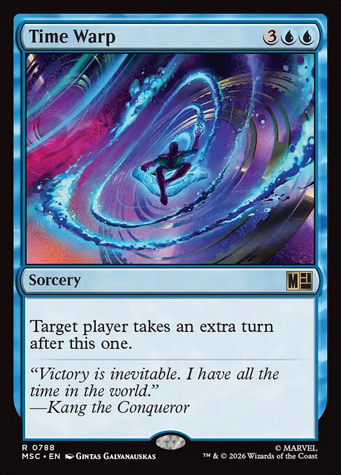 Time Warp highlighted card art