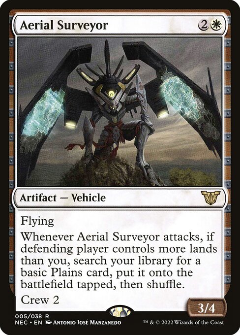 Aerial Surveyor from Neon Dynasty Commander