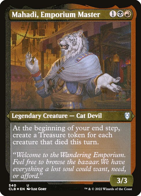 Mahadi, Emporium Master highlighted card art