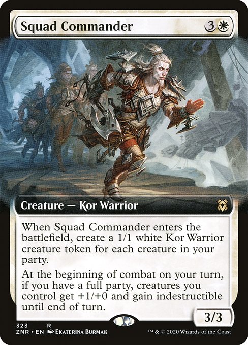 Squad Commander from Zendikar Rising