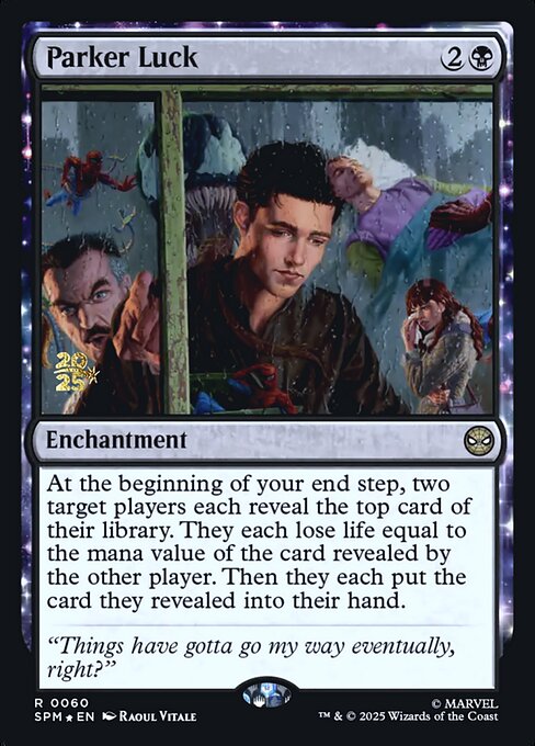 Parker Luck highlighted card art