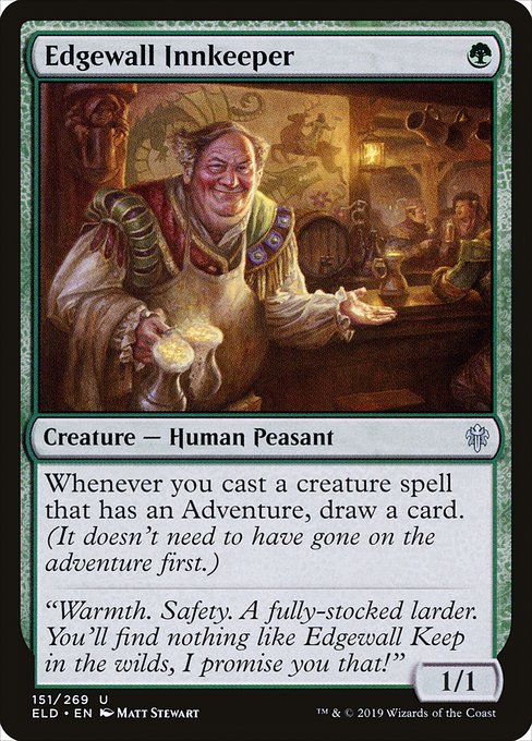 Edgewall Innkeeper from Throne of Eldraine