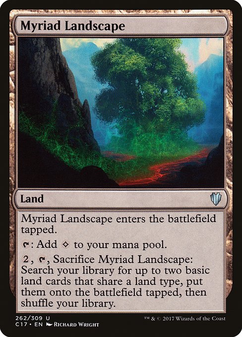 Myriad Landscape from Commander 2017