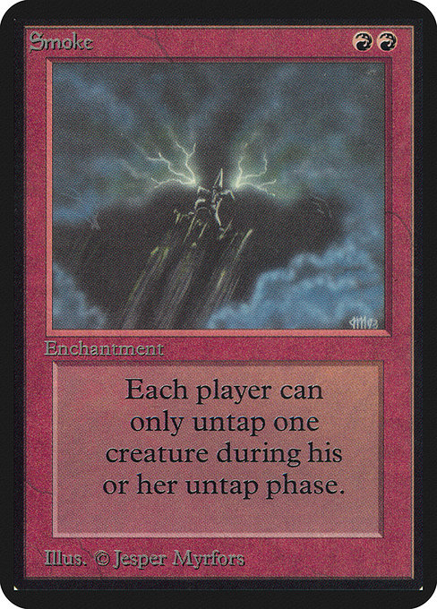 Smoke from Limited Edition Alpha