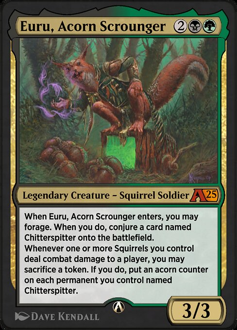 Euru, Acorn Scrounger highlighted card art