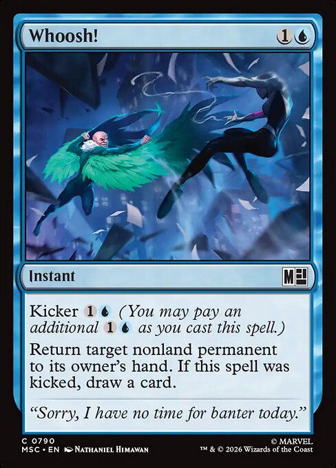 Whoosh! from Marvel Super Heroes Commander