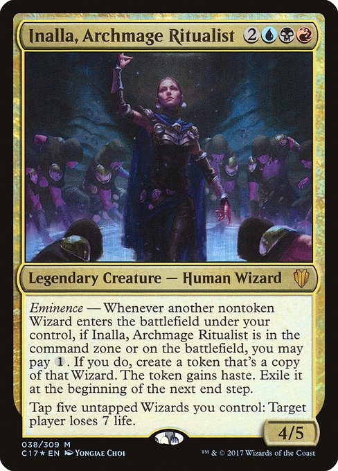 Inalla, Archmage Ritualist from Commander 2017