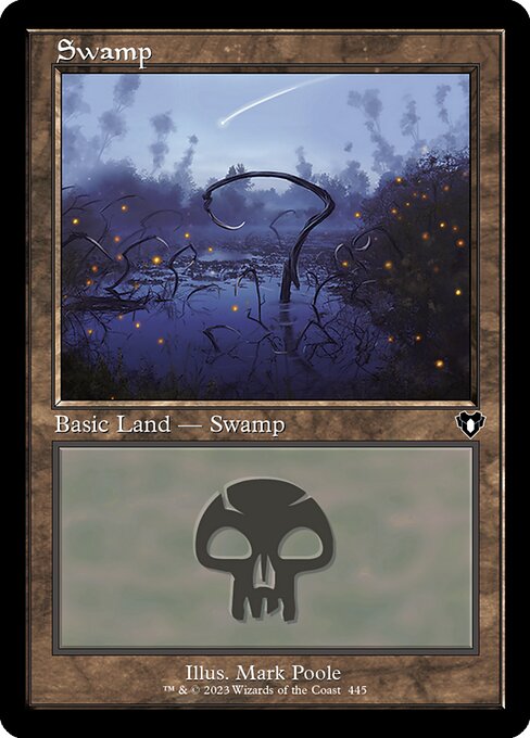 Swamp from Commander Masters