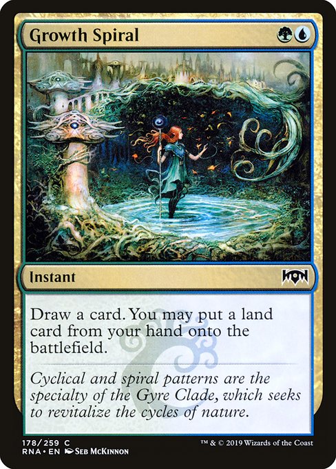 Growth Spiral from Ravnica Allegiance