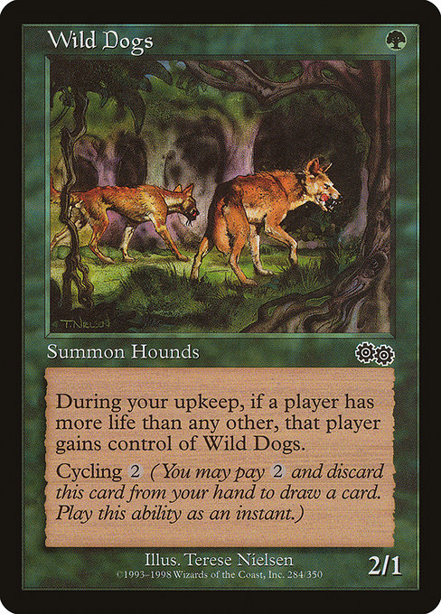 Wild Dogs from Urza's Saga