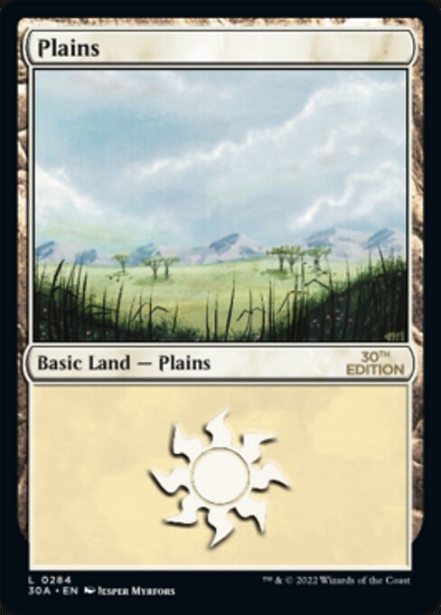 Plains from 30th Anniversary Edition