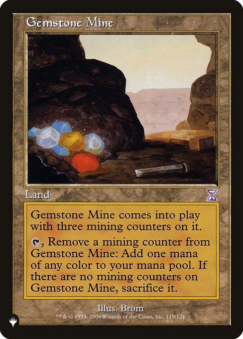 Gemstone Mine from The List