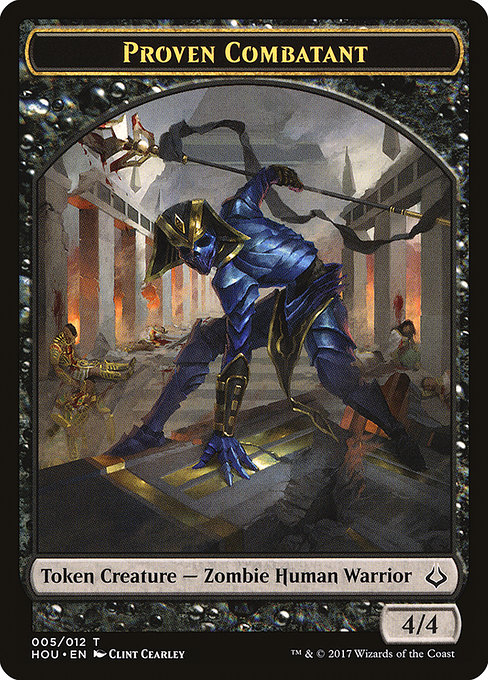 Proven Combatant highlighted card art