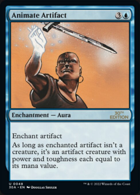 Animate Artifact highlighted card art