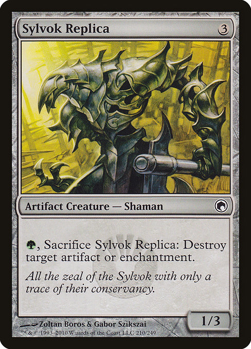 Sylvok Replica highlighted card art