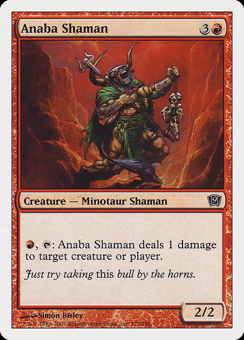 Anaba Shaman highlighted card art