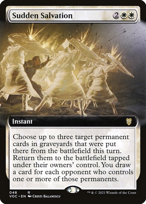 Sudden Salvation highlighted card art