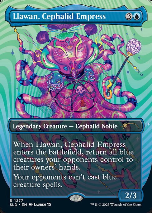 Llawan, Cephalid Empress highlighted card art