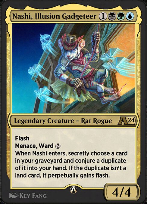 Nashi, Illusion Gadgeteer highlighted card art