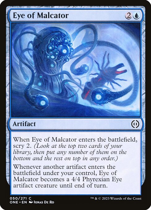 Eye of Malcator highlighted card art