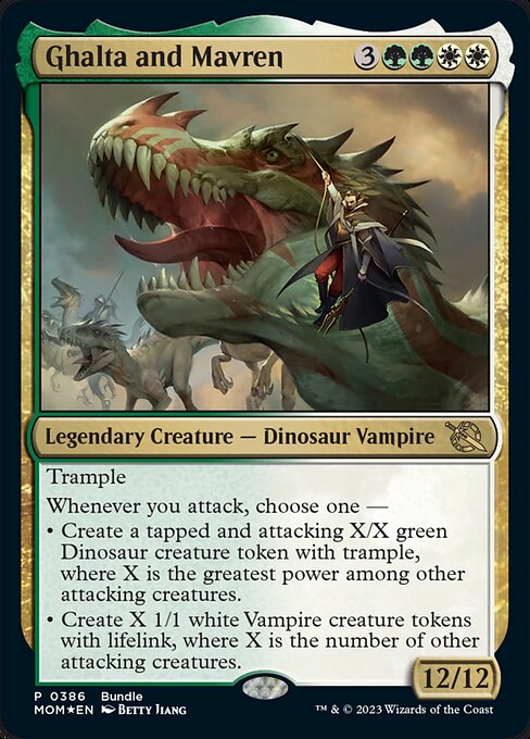 Ghalta and Mavren from March of the Machine