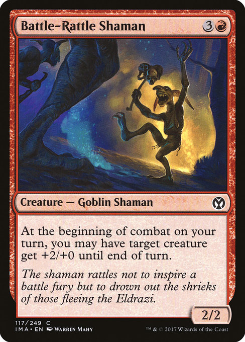 Battle-Rattle Shaman from Iconic Masters