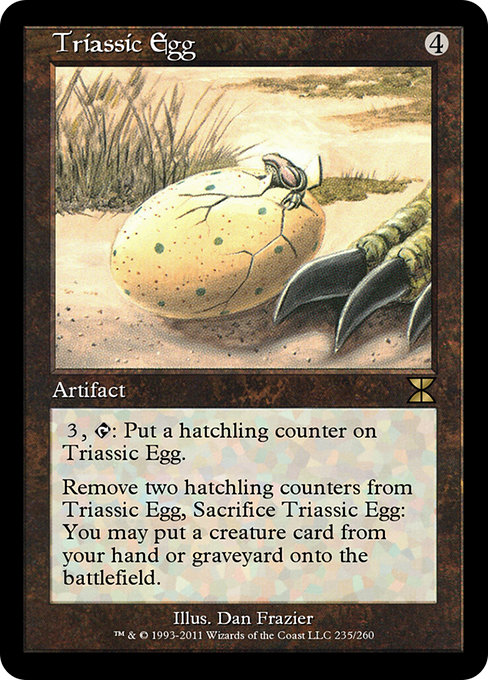 Triassic Egg highlighted card art