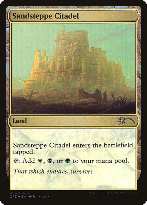Sandsteppe Citadel from Magic Origins Clash Pack